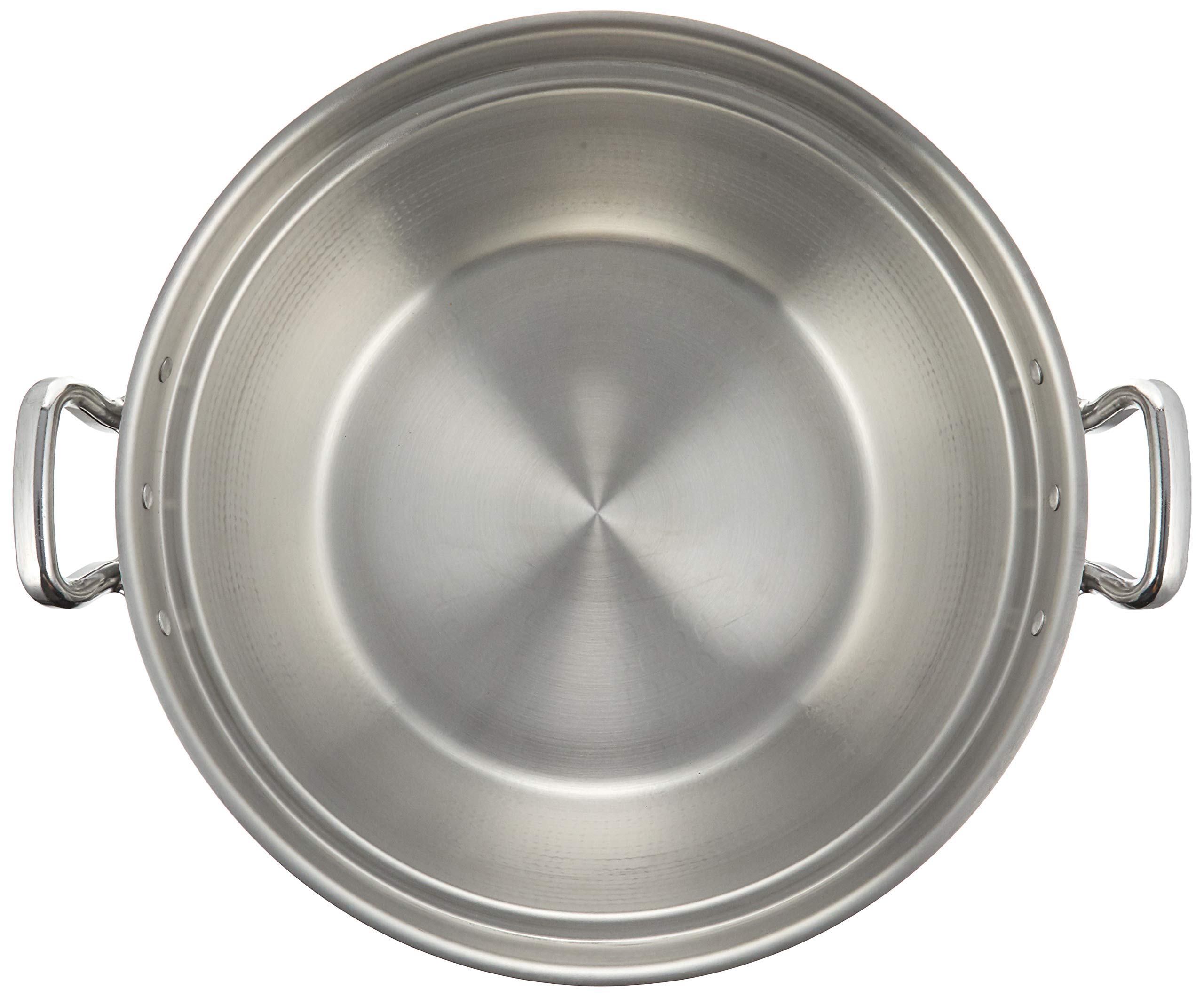 Amazon｜アカオアルミ DON打出円付鍋 48cm アルミニウム合金、ハンドル