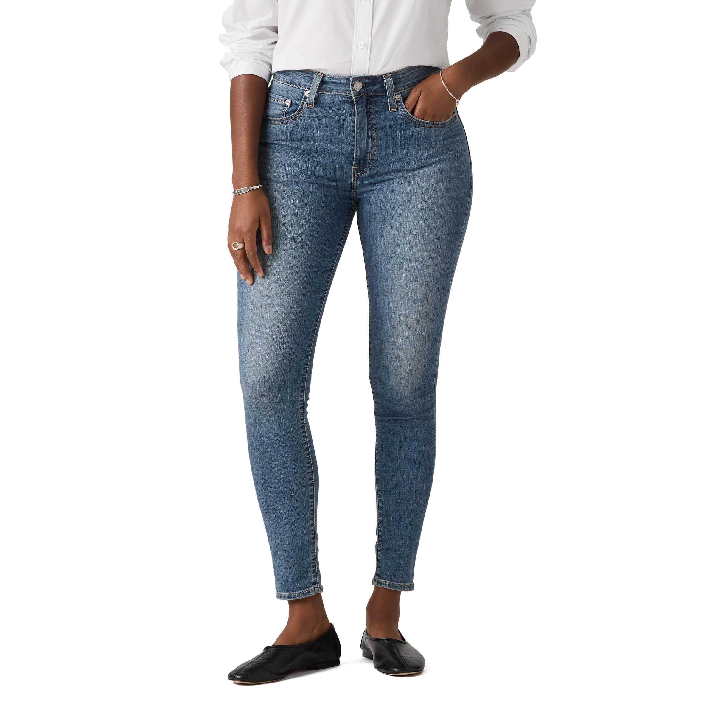 Levi's Damen 721 High Rise Skinny Jeans, Loud Cool, 28W x 28L