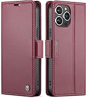 Vista 22 de QLTYPRI Funda tipo cartera para iPhone 11, de piel sintética de alta calidad, con cierre magnético, con bloqueo RFID, ranuras para tarjetas