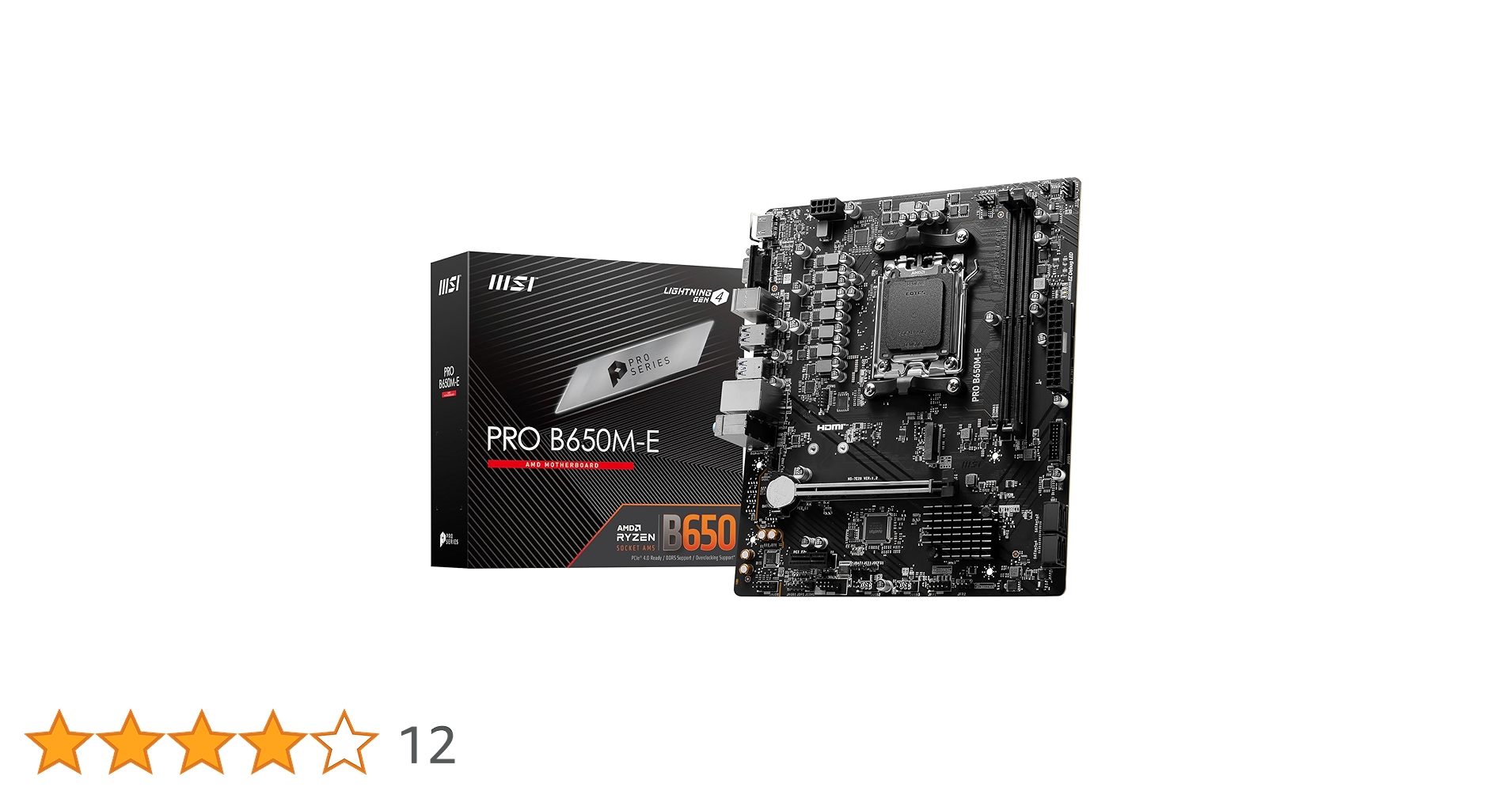 Amazon | MSI PRO B650M-E マザーボード Micro-ATX - AMD Ryzen 9000