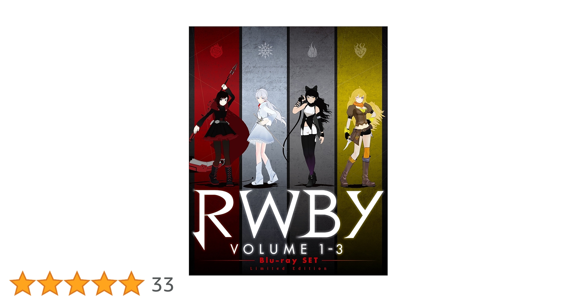 RWBY アートブック とBlu-ray &CDセット初回使用版volume3 Amazon.co.jp: RWBY VOLUME 1-3 Blu-ray SET : 早見沙織, 日笠
