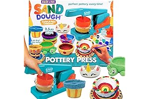 Sand Dough Pottery Press & Paint Creations Studio