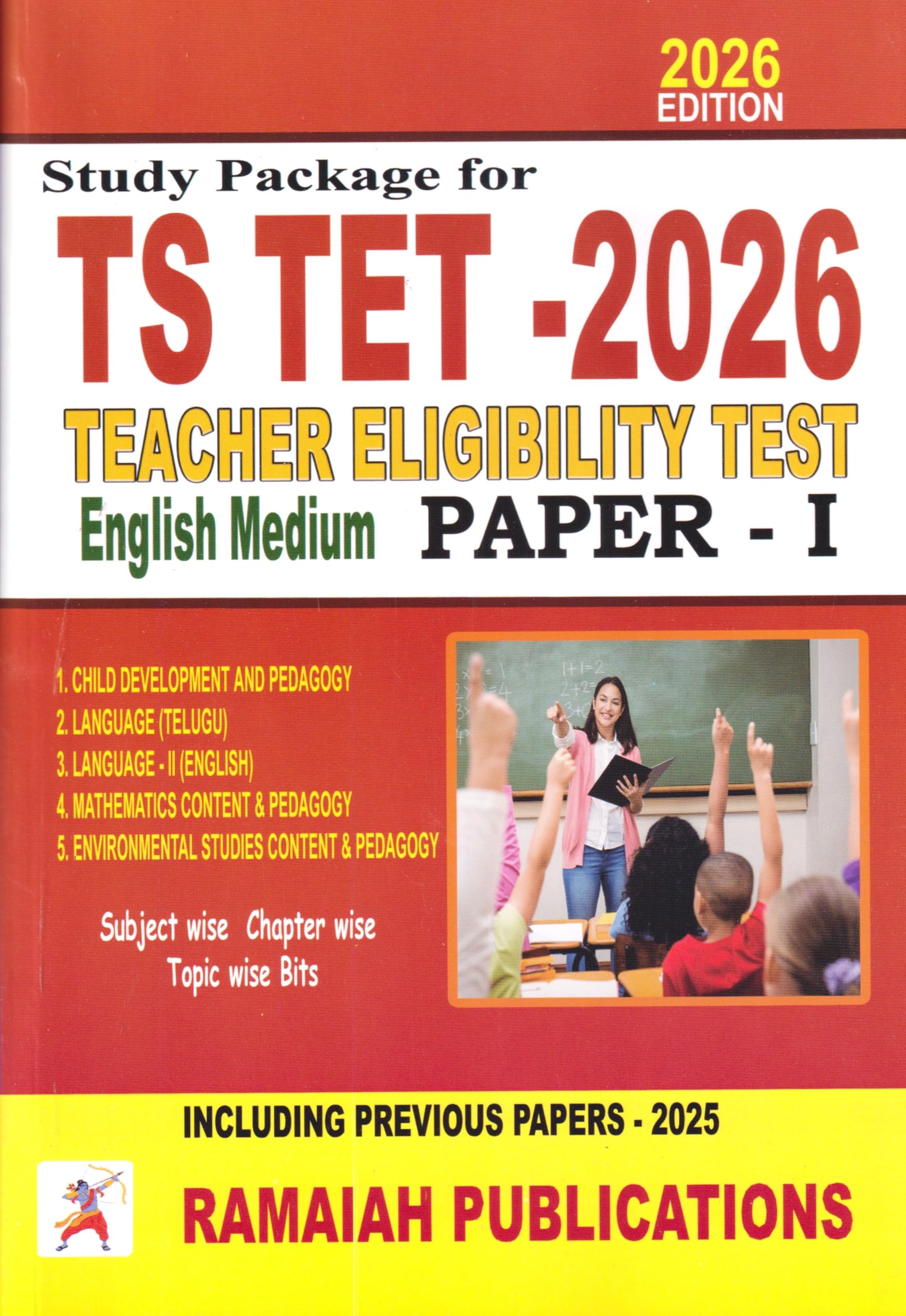 Buy TS TET All In One Paper-I 2026 | TG Including Previous Papers
