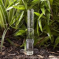 Vista 2 de Taylor 2710N2 - Medidor de lluvia montable, mide y monitoriza la precipitación, fácil de leer para patio trasero, patio, jardín y césped, paquete