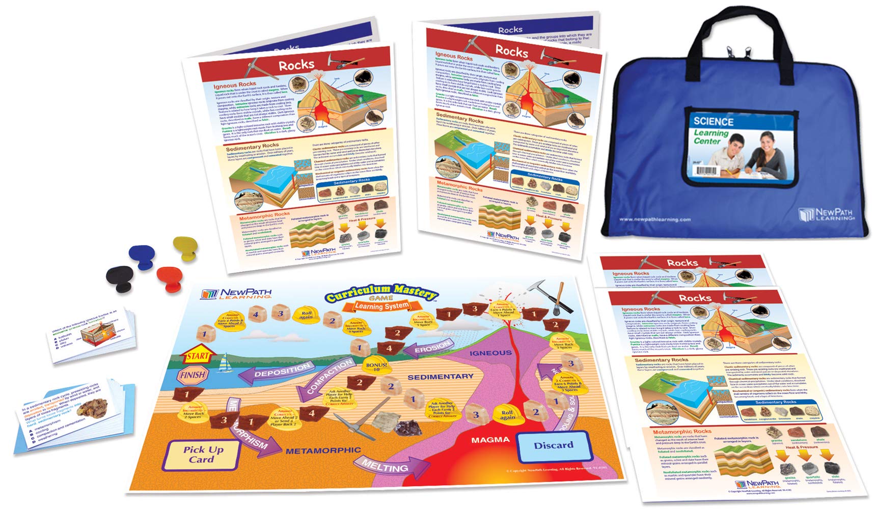 Rocks Learning Center Game - Grades 6-9
