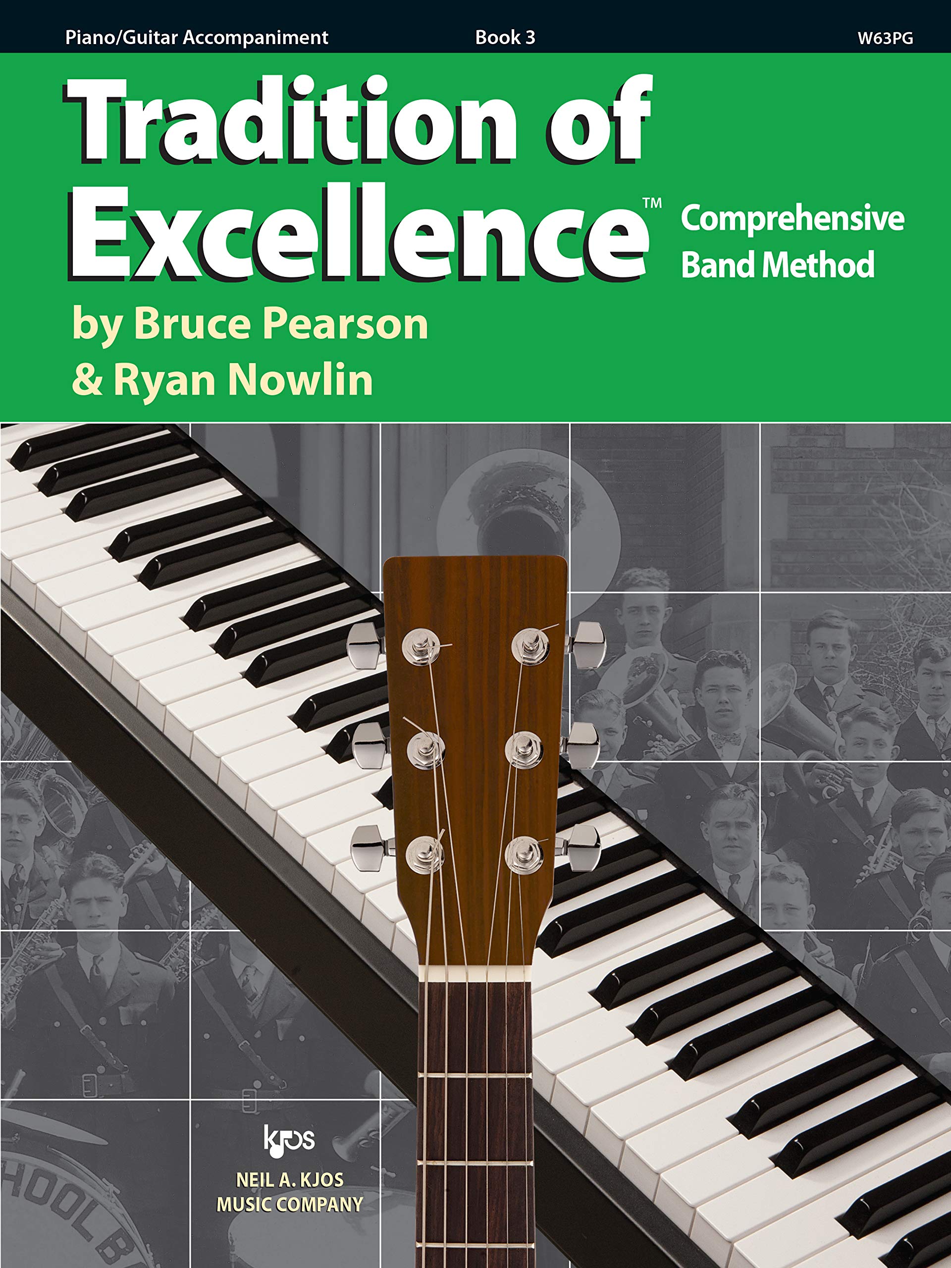 W63PG - Tradition of Excellence Book 3 - Piano/Guitar Accompaniment