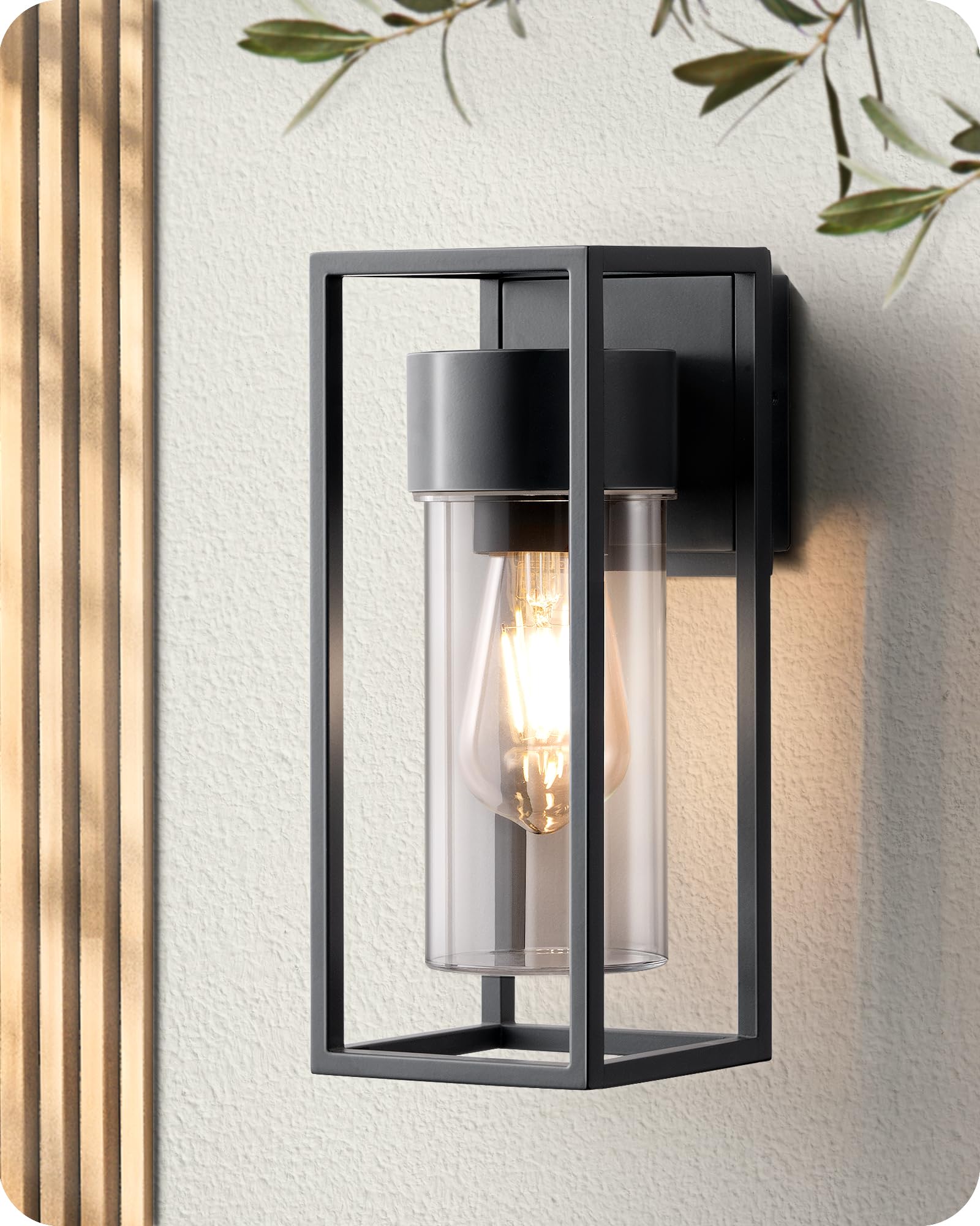 EDISHINE Outdoor/Indoor Wall Light, Model KH1845