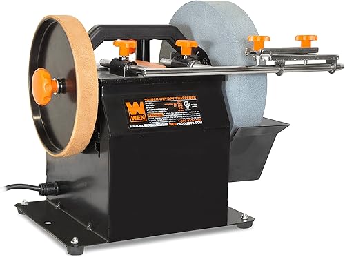 Miniatura 3 de WEN BG4270T Sistema de afilado húmedo y seco refrigerado por agua de dos direcciones de 10 pulgadas