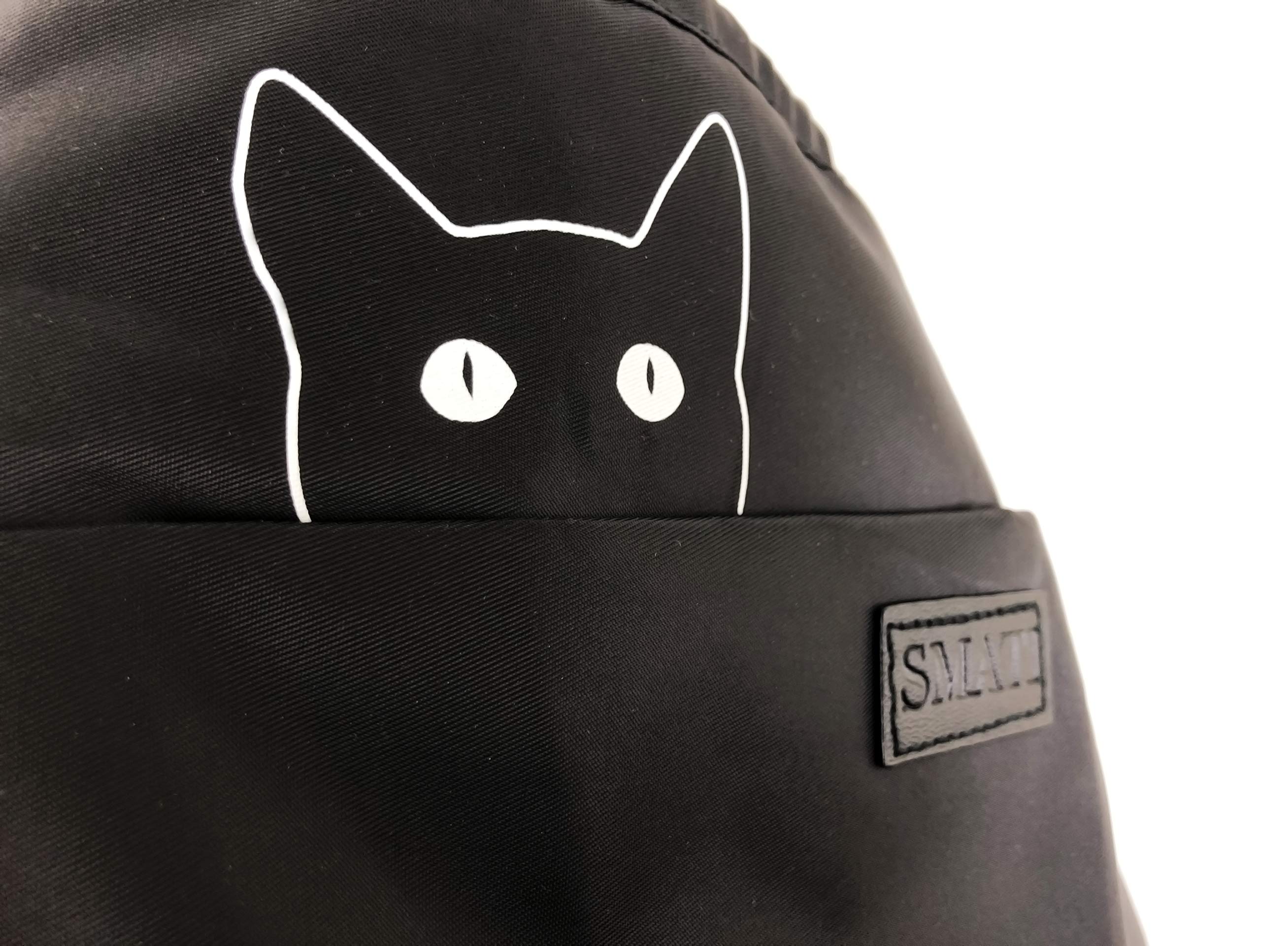SMATI Bag in bag impermeable organizador de bolsos de mujer con 12 bolsillitos de almacenamiento(Gato)