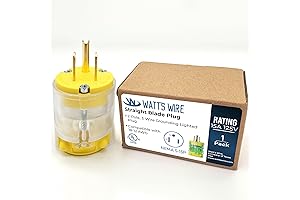 15 Amp 125 Volt NEMA 5-15P Christmas Light Adapter Male to Male