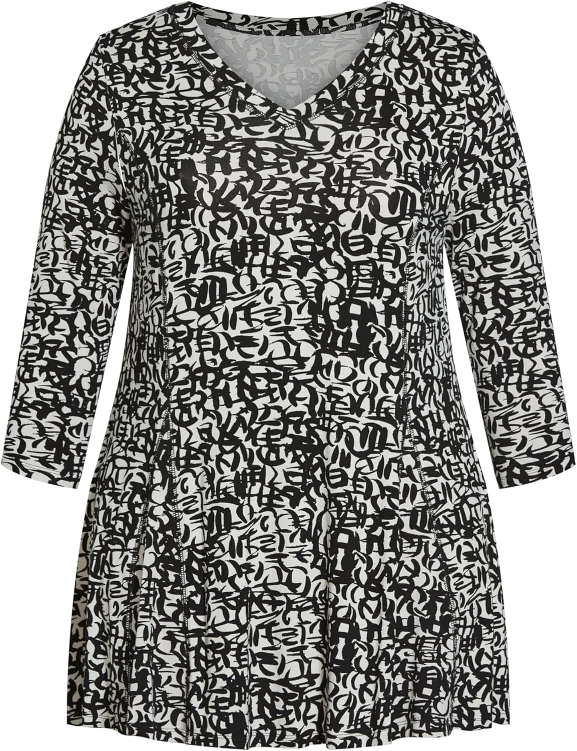 Avenue Women's Plus Size Tunic Cape Cod PRT - Image 5