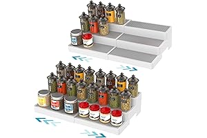 3-Tier Spice Racks for Medicine Cabinet Organization