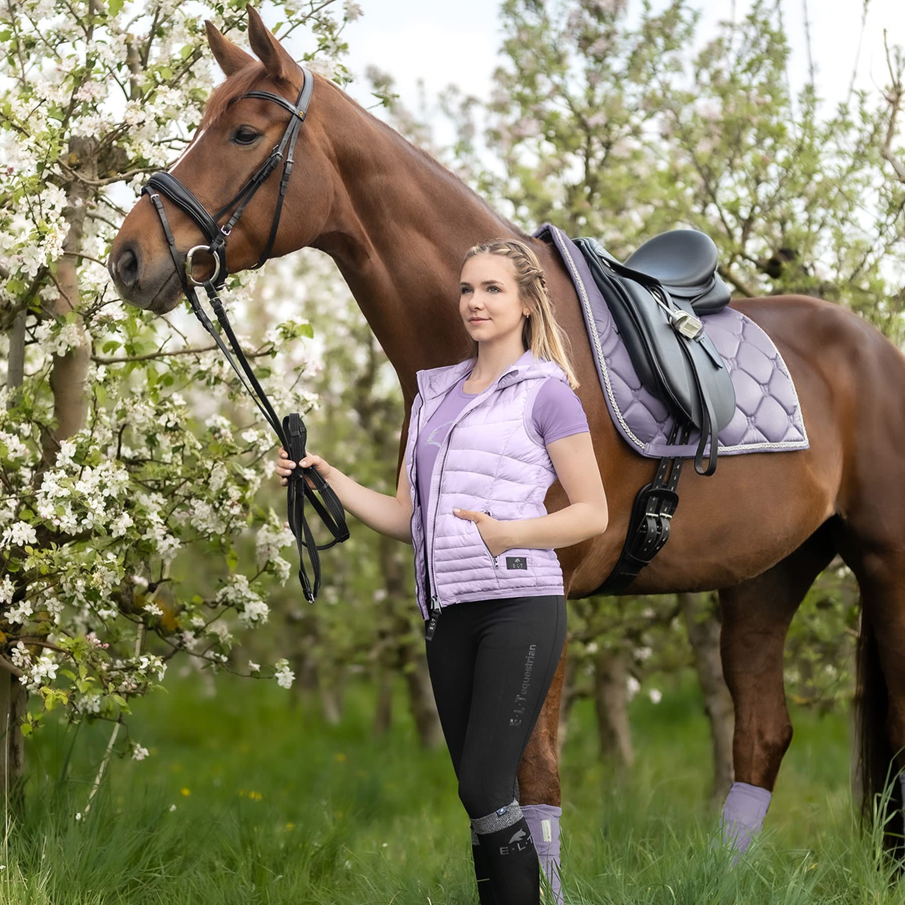 Tapis de selle Valencia CSO Waldhausen - Cheval