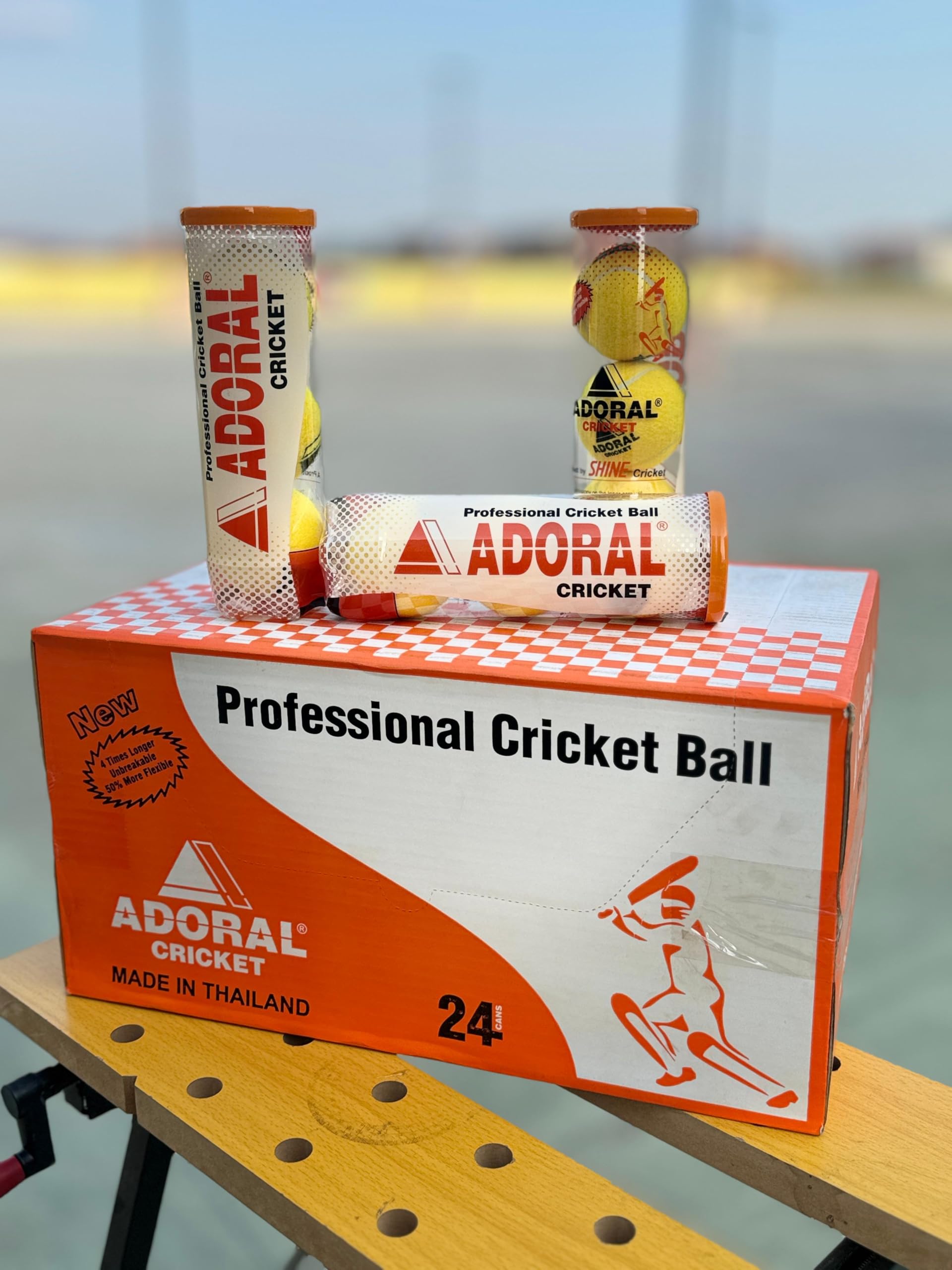 Generico Adoral Shine Tapeball Cricket Balls, (1 pack 3 balls)