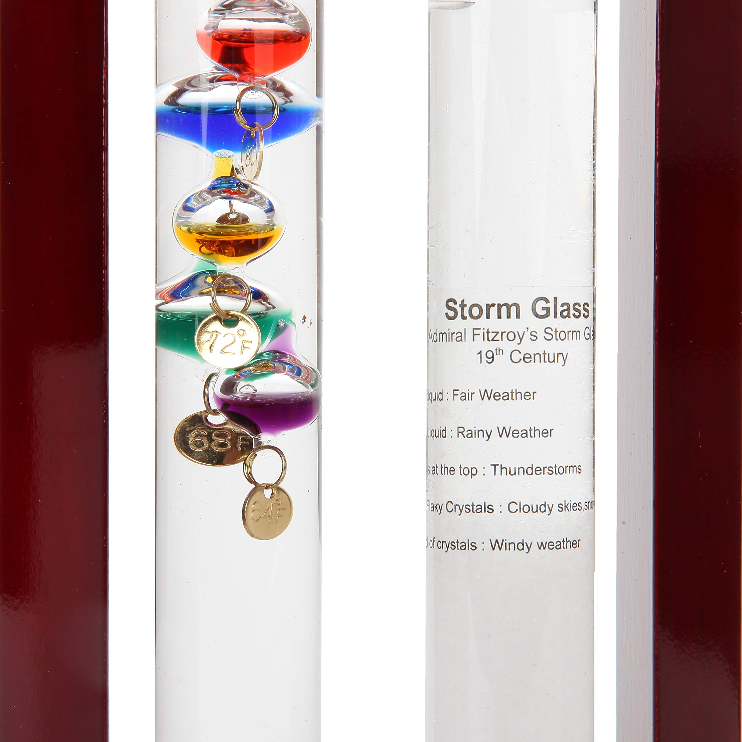 Buy Lily's Home Desktop Weather Station, with Galileo Thermometer and