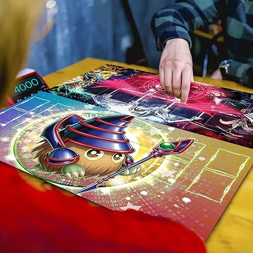 Vista 45 de ygo playmat Duel Mat - Tapete de goma para juegos de cartas de 23.6 x 13.7 pulgadas (A-Bao A Qu) A-bao a Qu,Ominous Omen,Alma espada