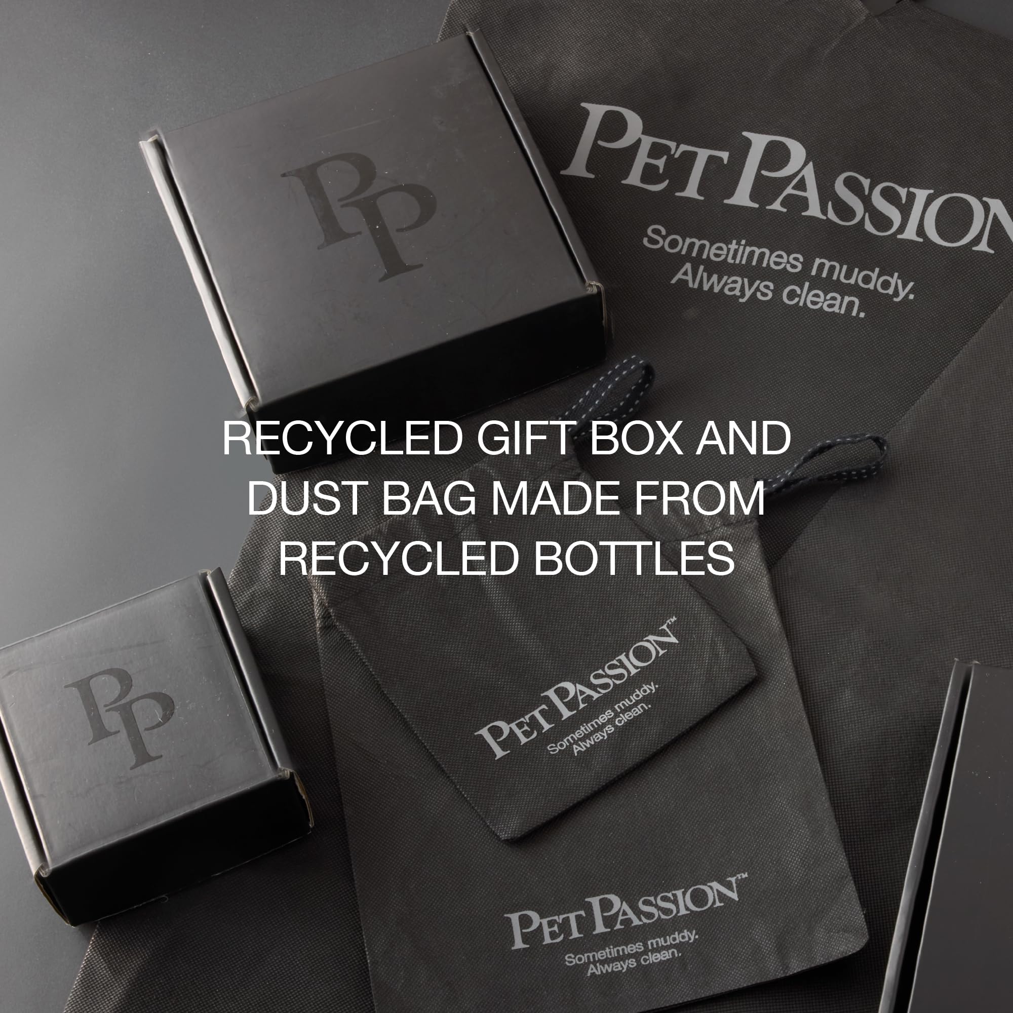 Pet Passion Rein - Collar Ajustable de Cuero Vegano Martingale sin tirones para Entrenamiento de Mascotas, para Cachorros, Perros pequeños, medianos y Grandes, Gris, Grande