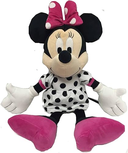 Miniatura 2 de Jay Franco Dots are The New Black Plush Pillow Buddy, (producto oficial de Disney), C. Minnie Mouse
