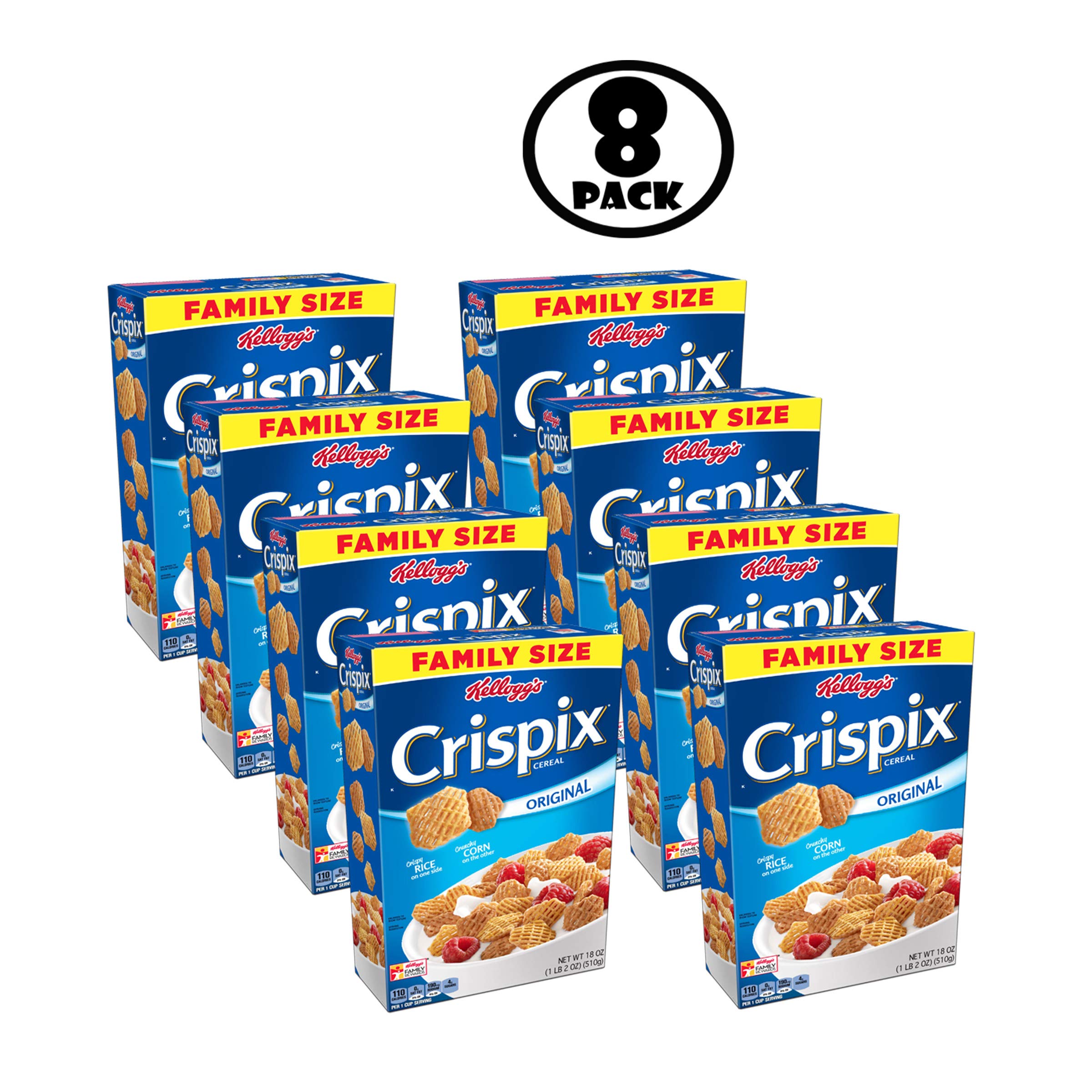 (Pack of 8) Kellogg's Crispix Breakfast Cereal, Original, 18 Oz Buy