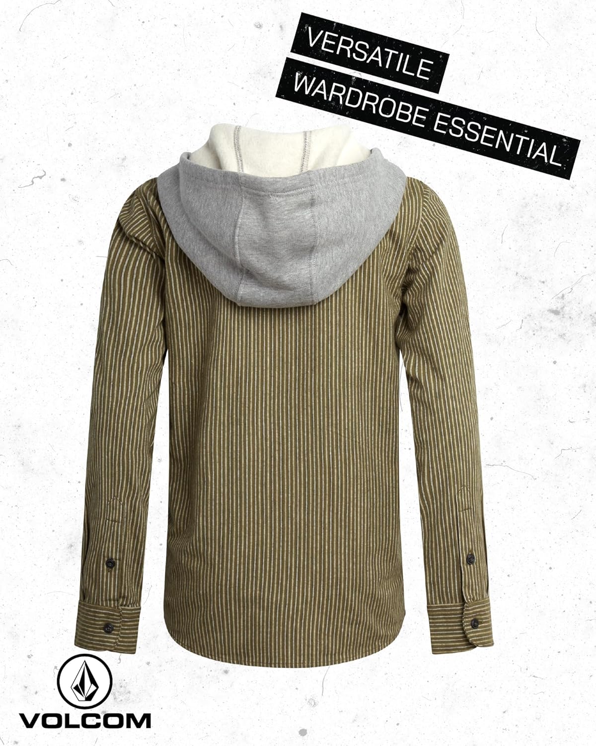 Volcom Boys Button Down Shirt - Breathable Woven Boys Long Sleeve Button Down Shirts - Classic Plaid Flannel Shirt (4-20) - Image 7