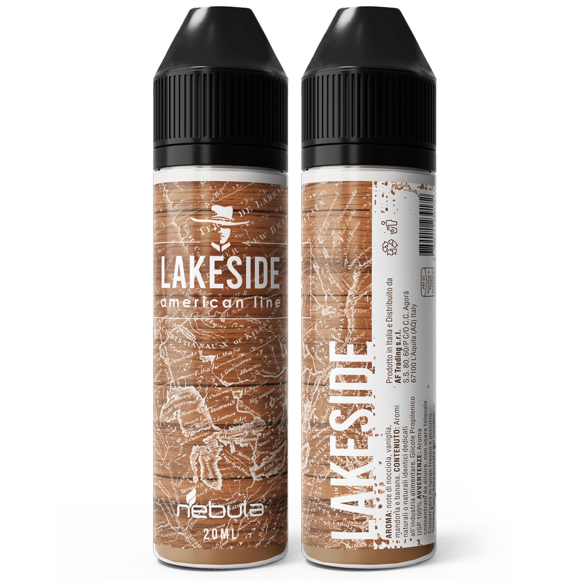 NEBULA | LAKESIDE - Arôme alimentaire 20mil | Goût sec avec des notes de  noisette, de vanille et d'amande