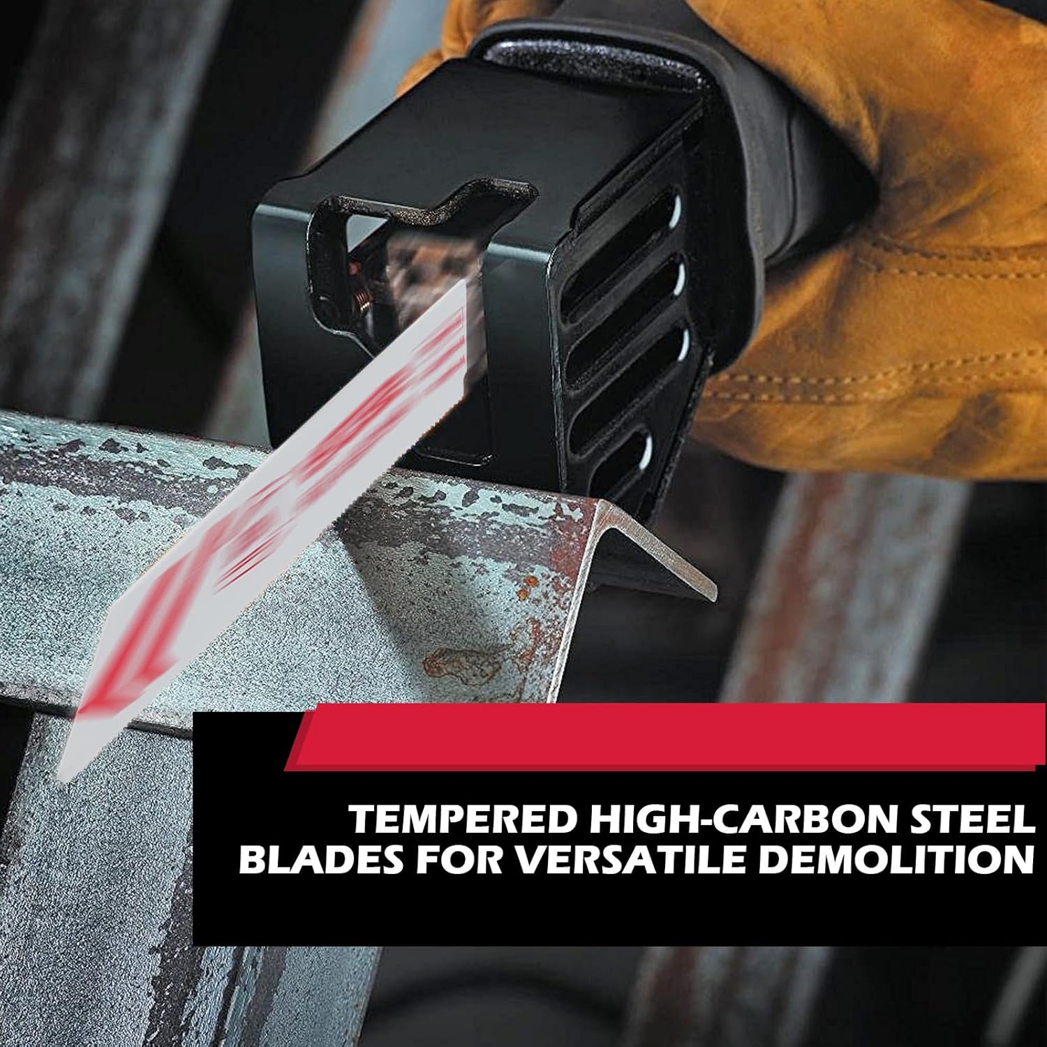 20-Piece Ultimate Reciprocating Saw Blade Set, Premium 6 & 8 Inch Wood and Metal Cutting Blades with Storage Box for Pruning, Wood, and Metal Cutting Tools - Image 7