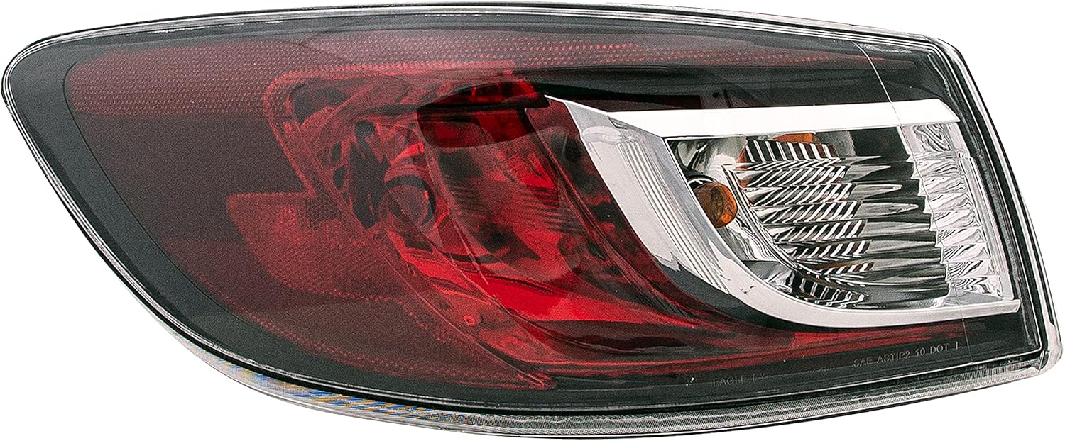 Dorman 1611646 Driver Side Tail Light Assembly Compatible with Select Mazda Models