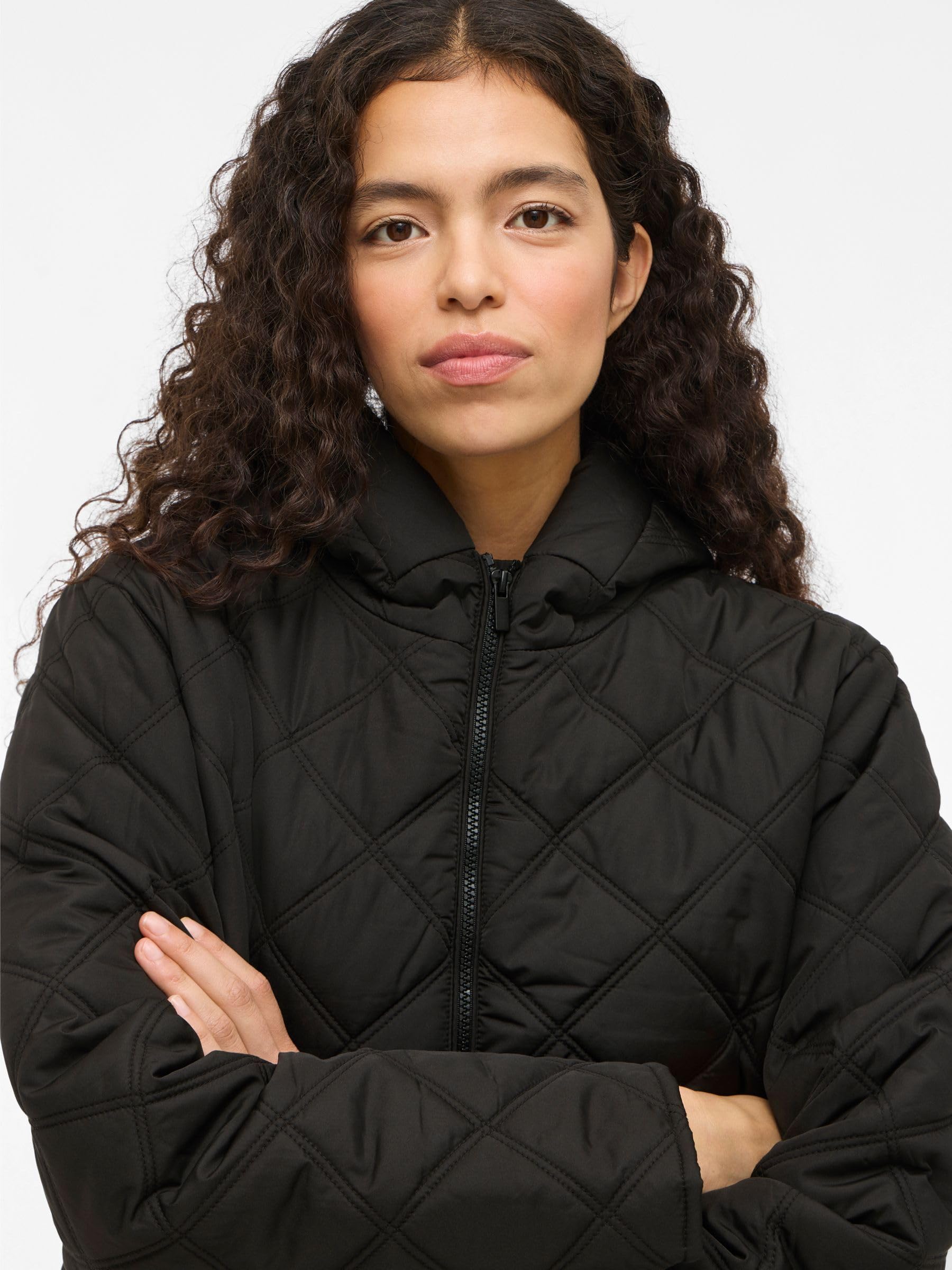 Vila Female Steppjacke Kapuzen