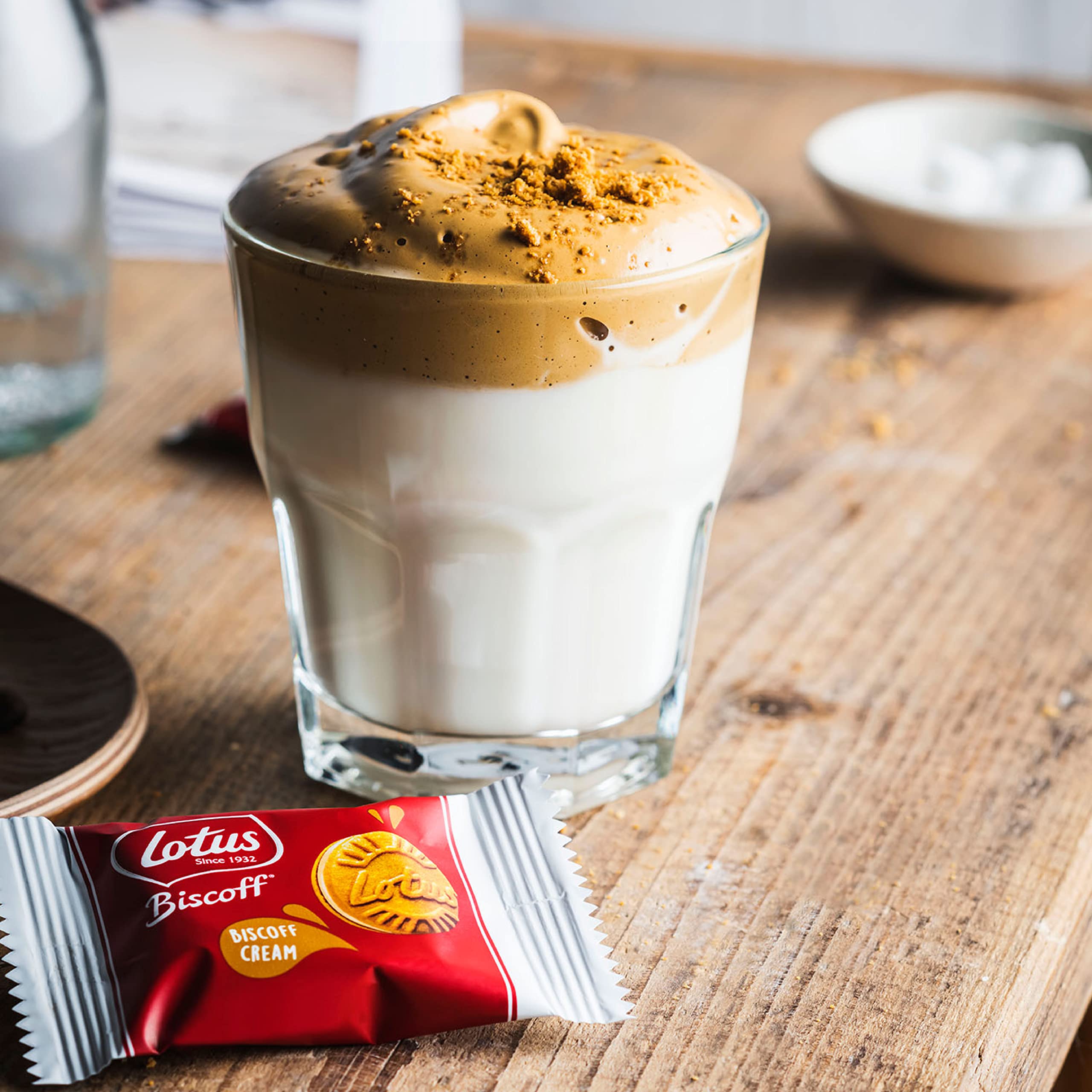 Biscotti Lotus Biscoff ripieni di crema al gusto speculoos - Confezione da 120 biscotti - Ricetta tradizionale senza coloranti - Vegani
