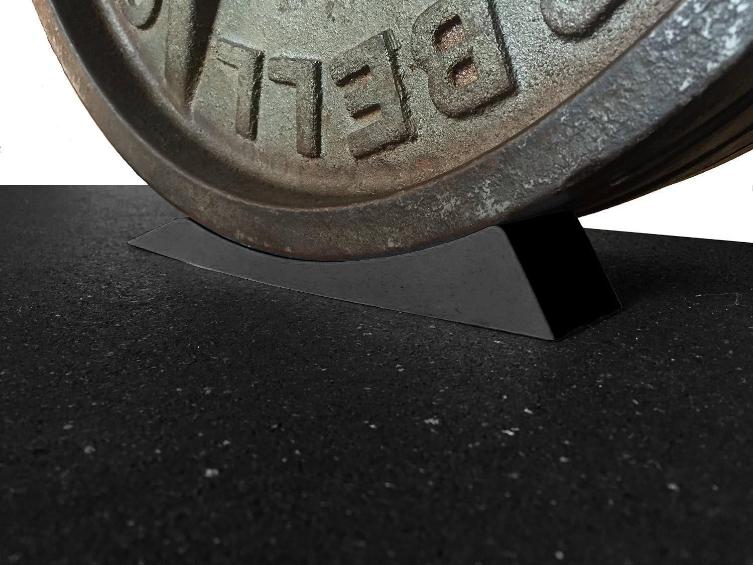 Dead Wedge The Deadlift Jack Alternative for Your Gym Bag - Raises Loaded Barbell & Plates for Effortless Loading/Unloading. Powerlifting, Weightlifting, Crossfit, Home Gym & Deadlifts.