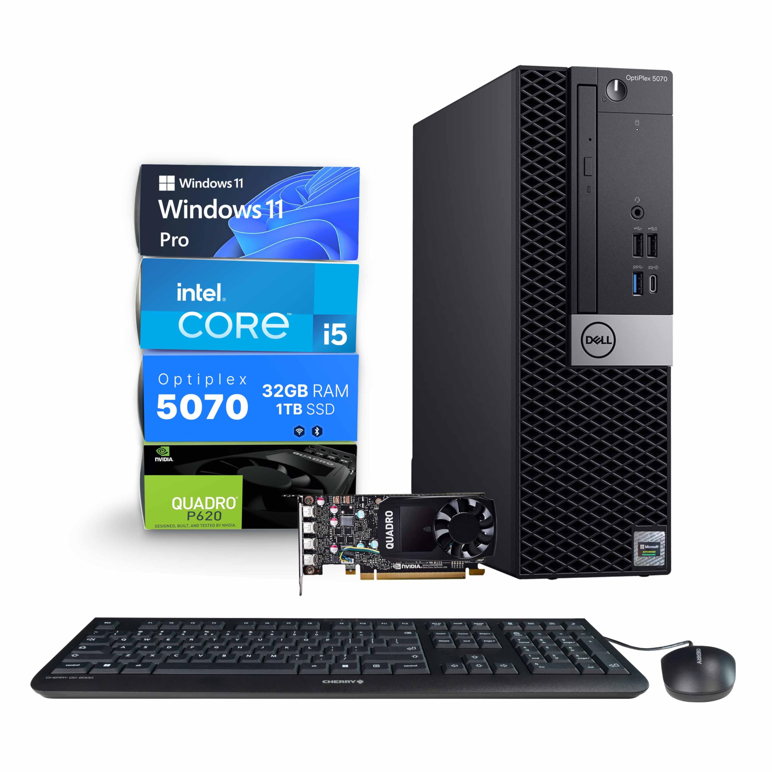 Amazon.com: Dell Workstation 5070 PC Computer, Intel i5-9500