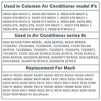 Vista 6 de AMI PARTS - Kit de arranque duro para aire acondicionado 8333A9021, compatible con kit de condensador de arranque duro Coleman 8333a9021 PKG
