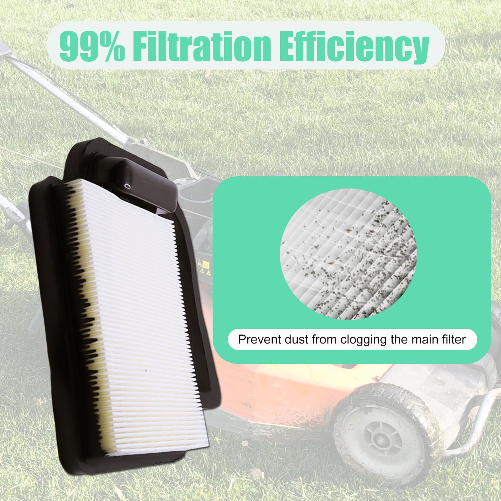 13WX78BS011 - Filtro de aceite compatible con cortacésped Troy Bilt Bronco de 42 pulgadas