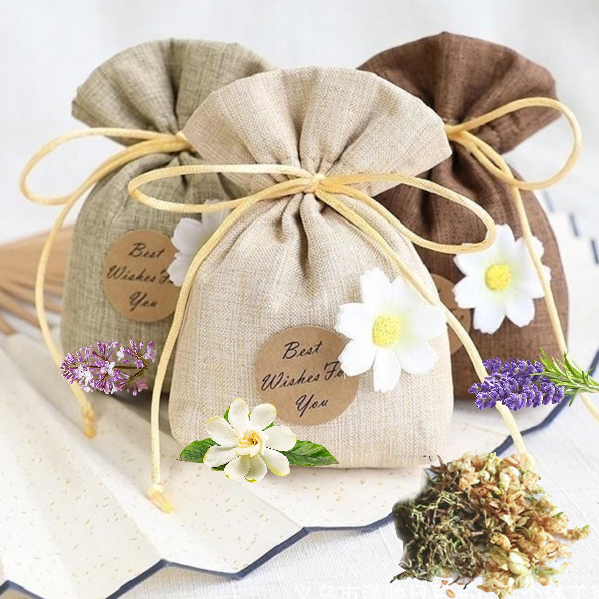 Duftsäckchen Für Schrank & Schubladen - Natürlicher Lufterfrischer Für Zuhause!