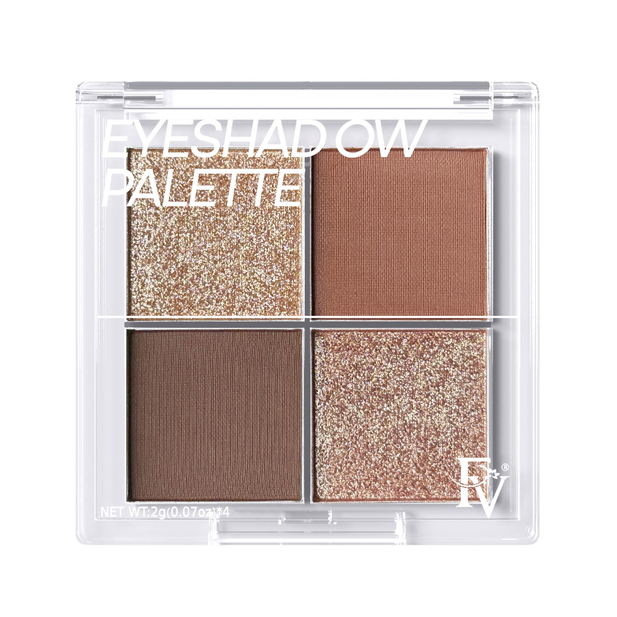 Amazon.co.jp: FV ブランド 高発色 アイシャドウパレット ブラウン系