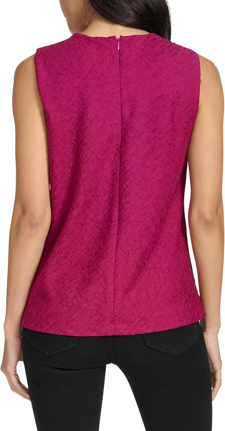 Calvin Klein Womens Sleeveless Blouse - Image 4