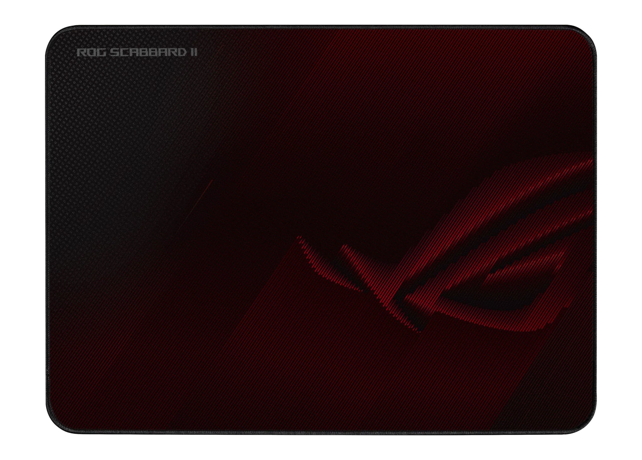 ASUS ROG Scabbard II gaming mouse pad (protective nano coating for a water-, oil-and dust-repellent surface, with anti-fray, flat-stitched edges and a non-slip rubber base)
