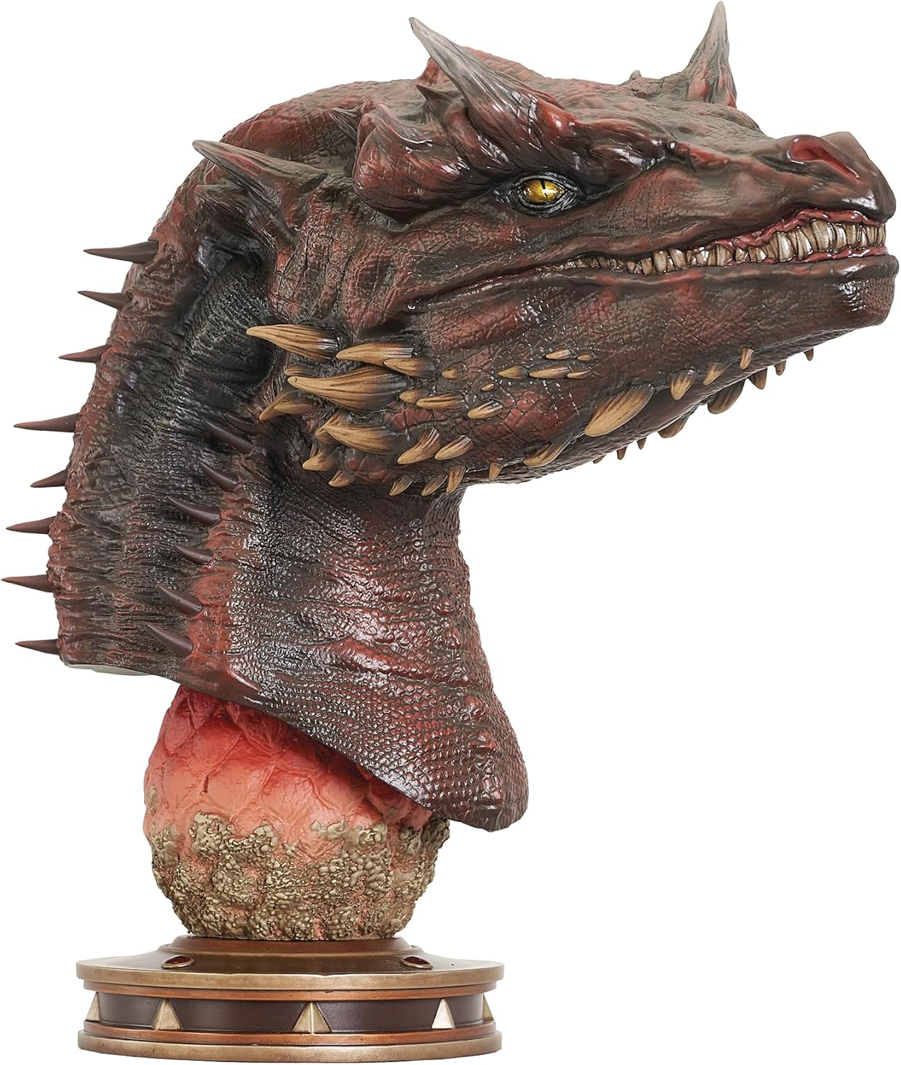 Diamond Select Toys House of The Dragon: Legends in 3-D Caraxes 12” Resin Bust