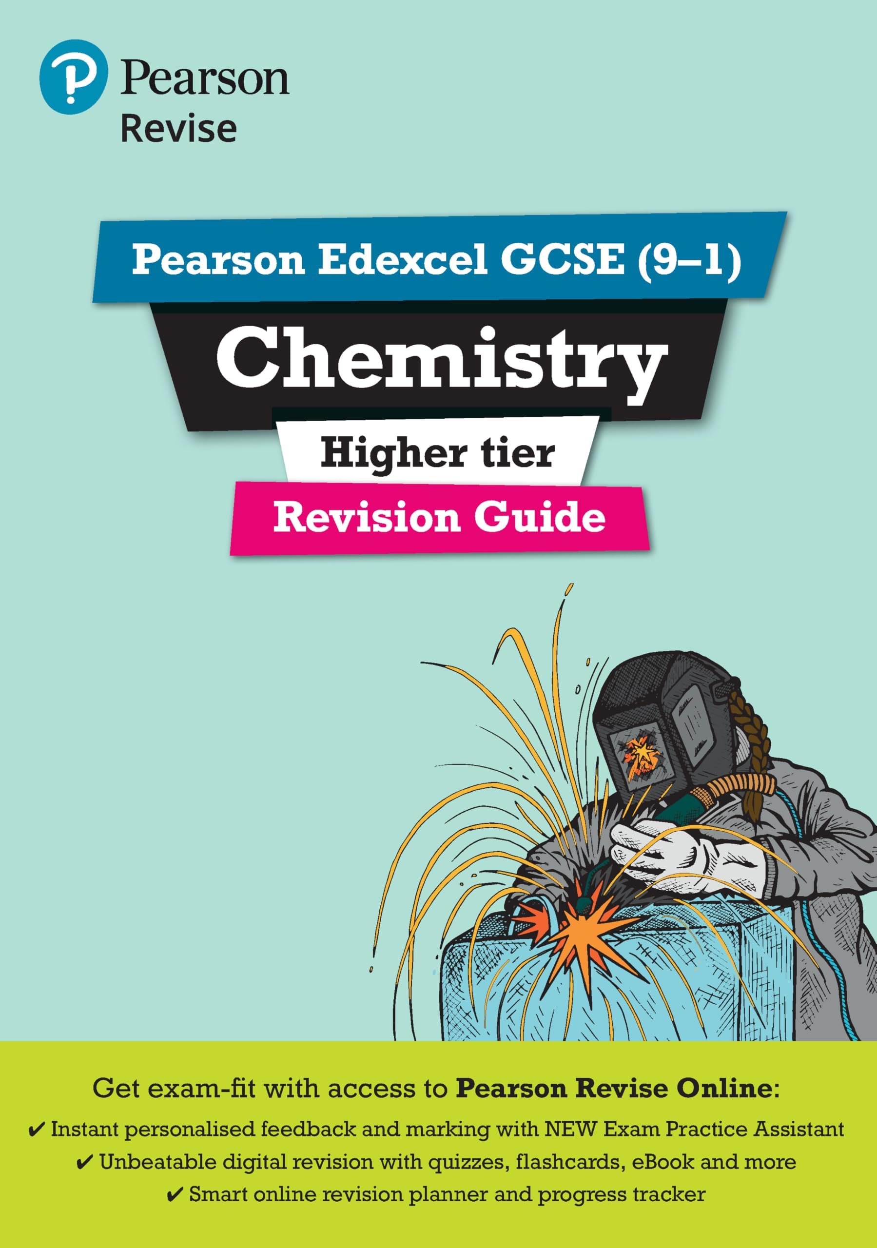 Pearson REVISE Edexcel GCSE (9-1) Chemistry Higher Revision Guide: for home learning, 2022 and 2023 assessments and exams