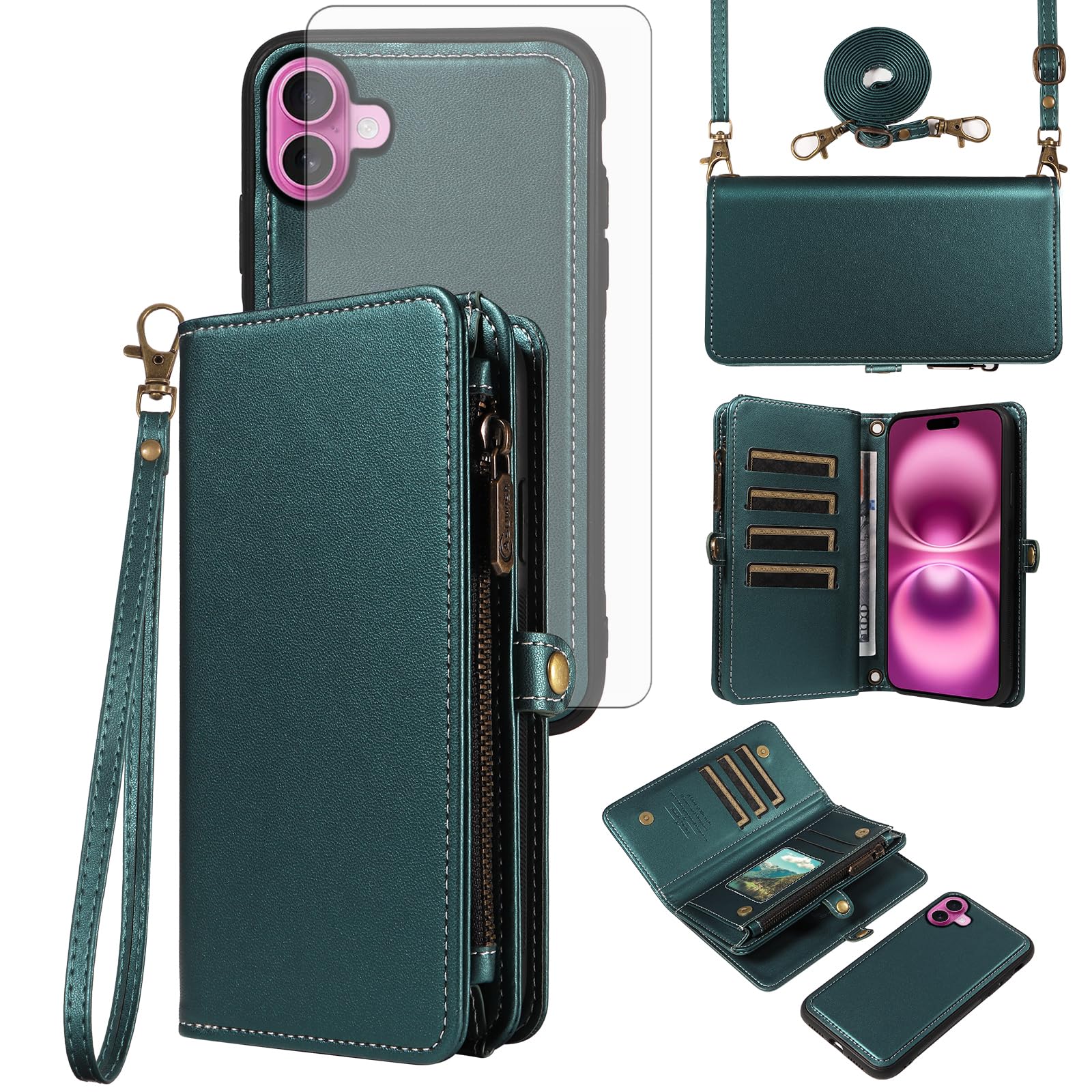 Coque iPhone 16 Plus Asuwish protection silicone CSYBYW008 UK - 8