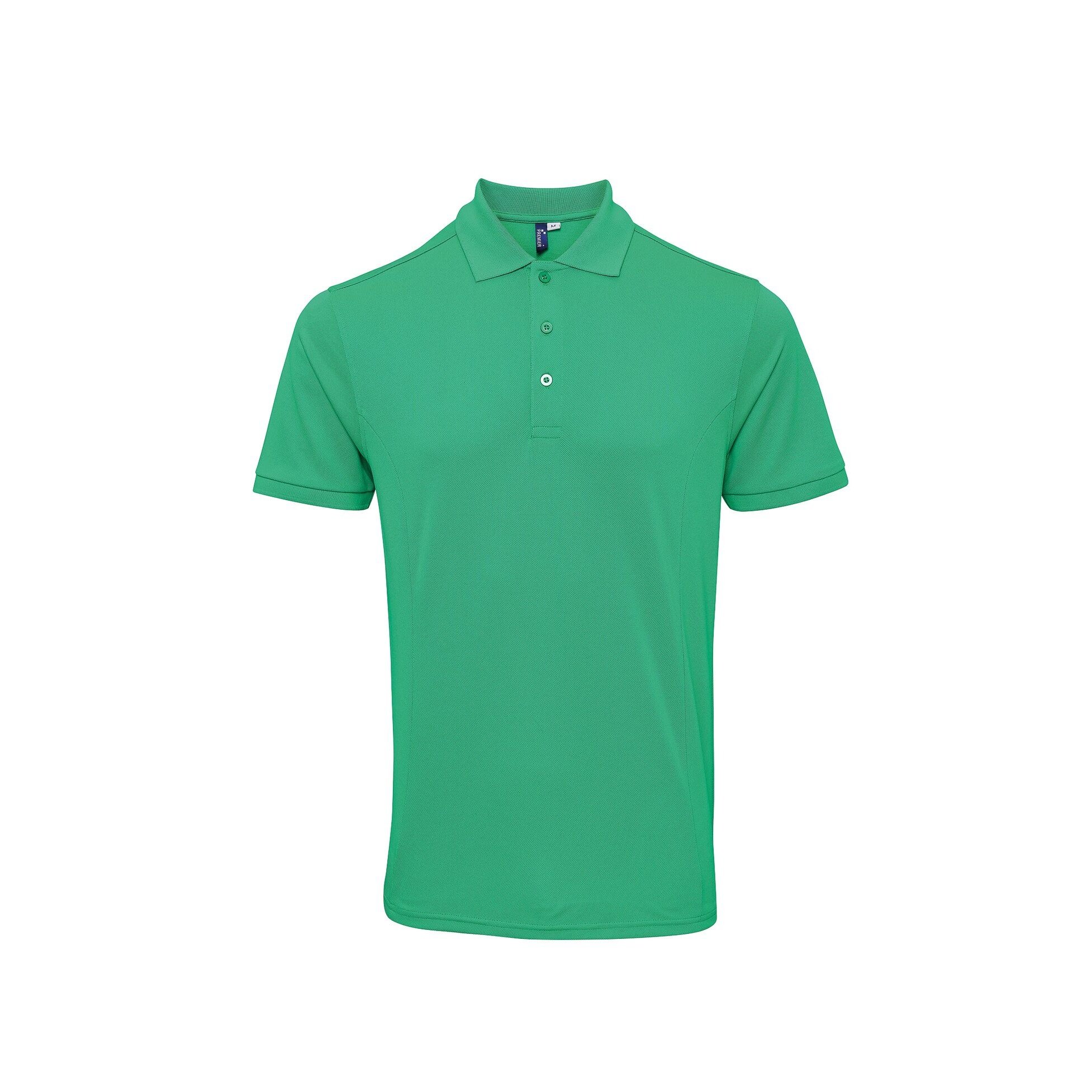 Premier Mens Coolchecker Plus Pique Polo With CoolPlus (XL) (Kelly)