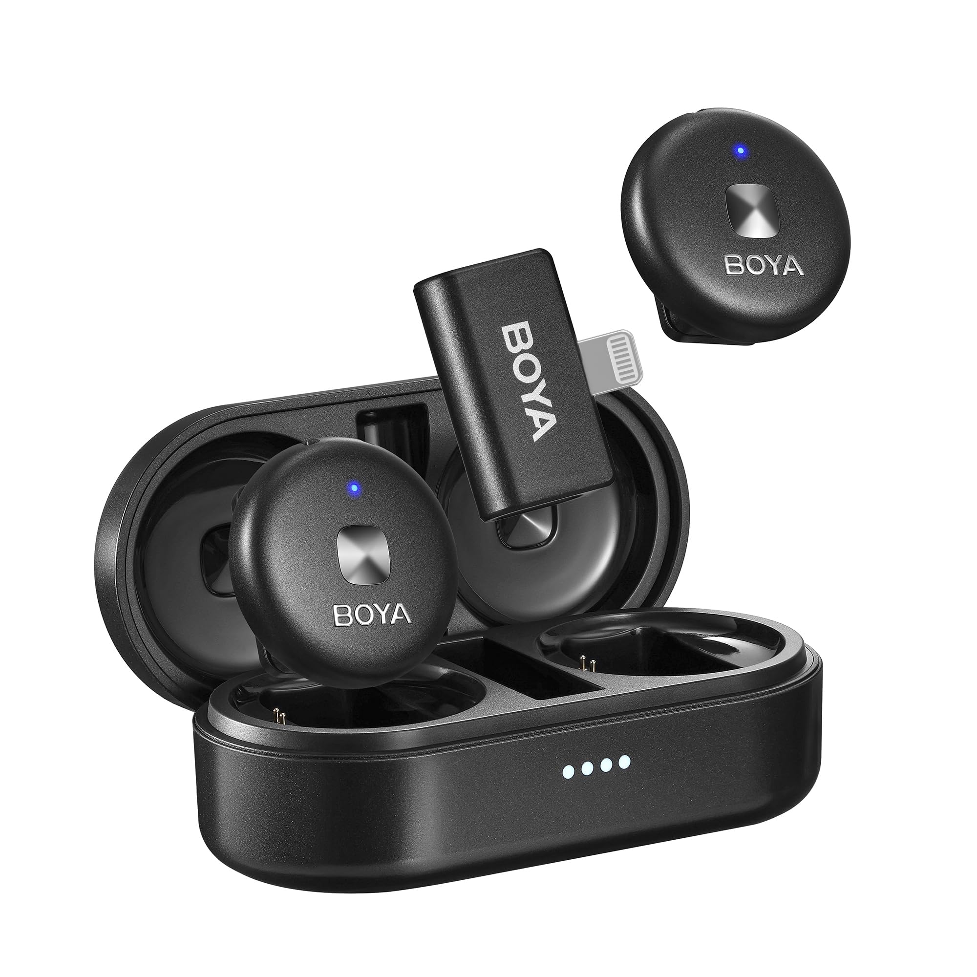 BOYA Magic ワイヤレス ピンマイク Amazon.co.jp: BOYA Magicワイヤレス マイクピンマイク 無線