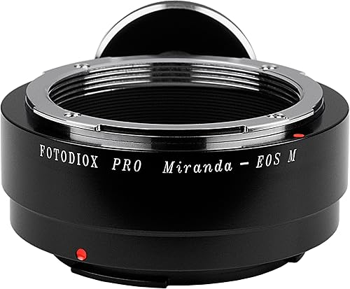 Miniatura 5 de Fotodiox Adaptador de montaje de lente profesional, lente Contarex (montaje CRX) a Canon EOS M (EF-m) adaptador de cámara sin espejo con dial