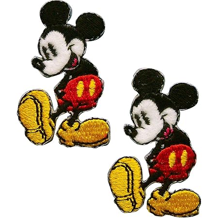 Amazon パイオニア ワッペン ディズニー ミッキーマウス Di400 Di44 ワッペン アップリケ 通販