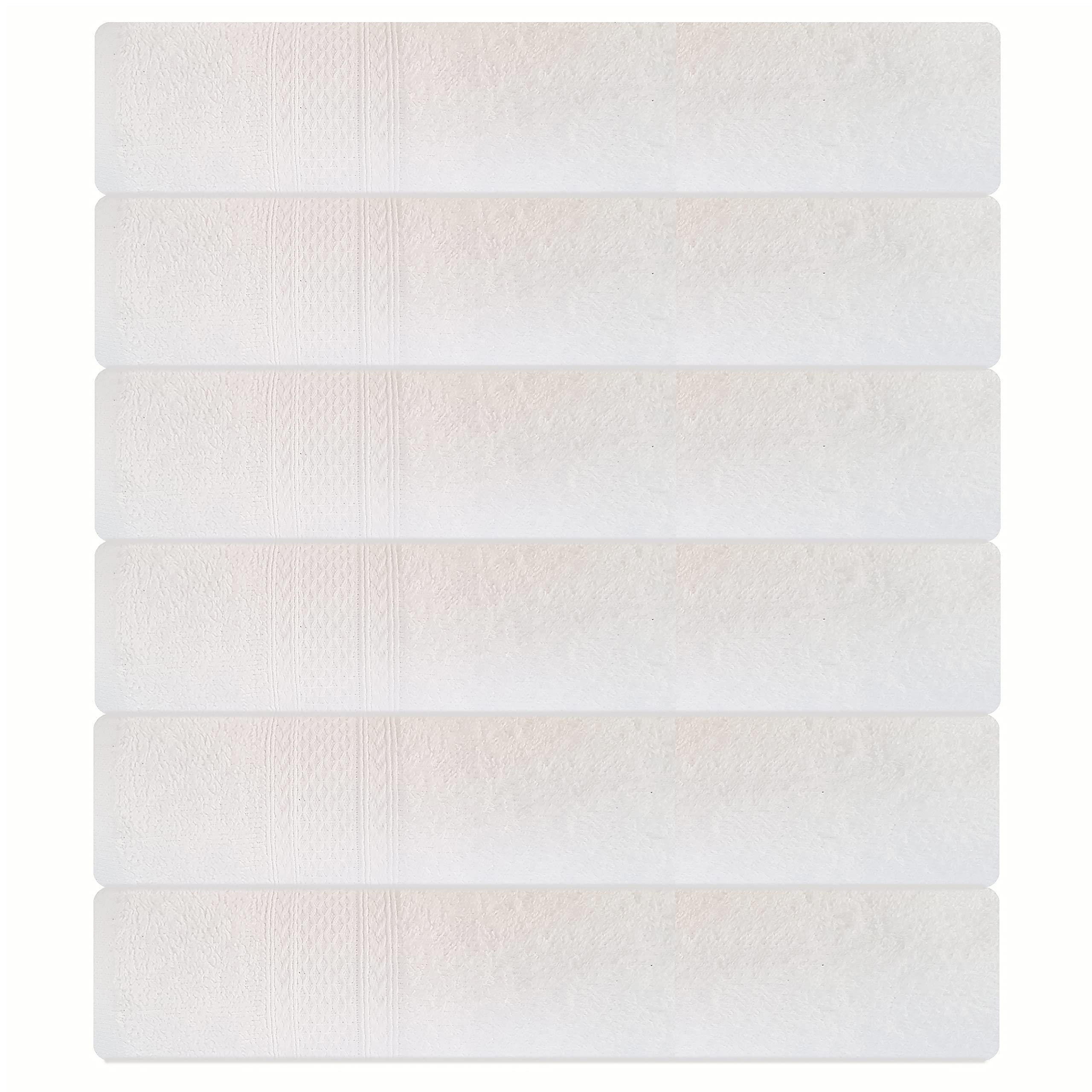 KSC Shop Luxury Cotton White Face Towel | Hand Towel | Hanky | 480 GSM | Ultra Soft | Extra Absorbent | Hand Towel- 60 cm x 40 cm (B09JHX66D5) Amazon Price History, Amazon Price Tracker