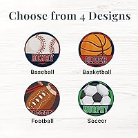 Vista 15 de Let's Make Memories Toalla de playa personalizada – Toalla deportiva de piscina para niños de todas las edades – para campamento, escuela