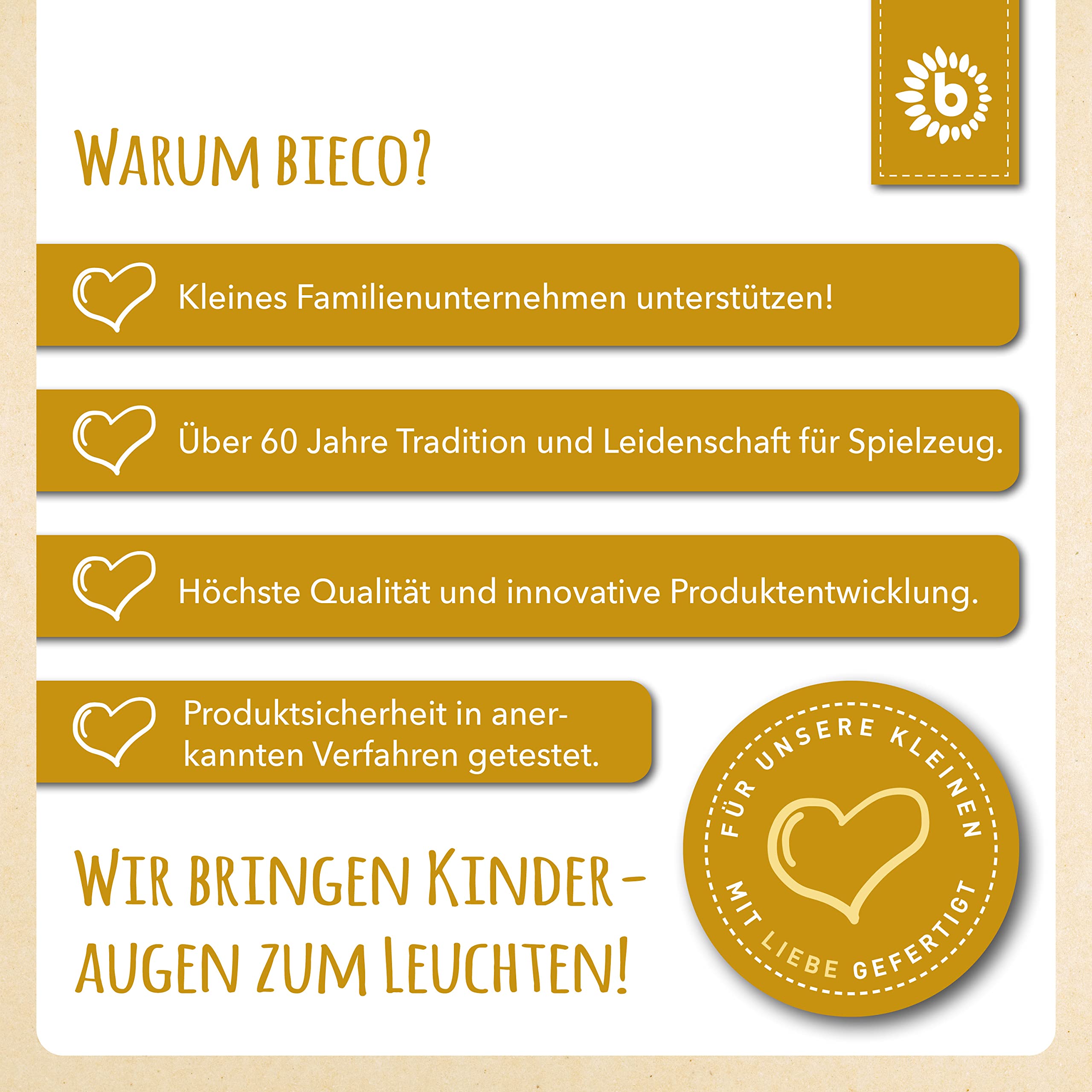 Bieco Holz Schiff für Kinder - Segelboot Spielzeug Boot Wasser - Kinderspielzeug für Kleinkinder - Sandkasten Deko