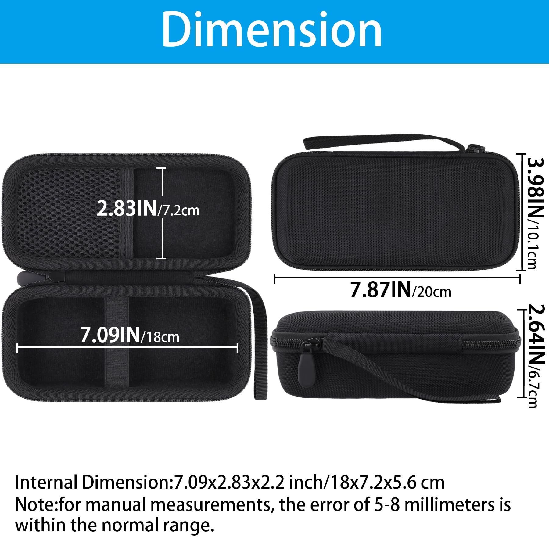 Khanka Funda para Anker Prime 26,250mAh Power Bank (300W), Estuche de Almacenamiento y Viaje para Anker Prime Power Bank 26,250mAh 300W(A110A), Solo Funda