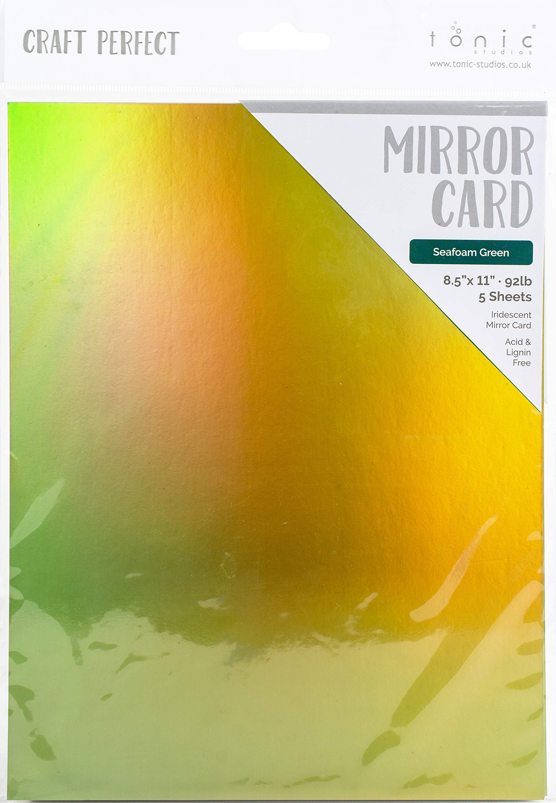 Miroir brillant CRDSTK RA Craft Perfect pluie irisée de mousse de mer pour vos loisirs créatifs