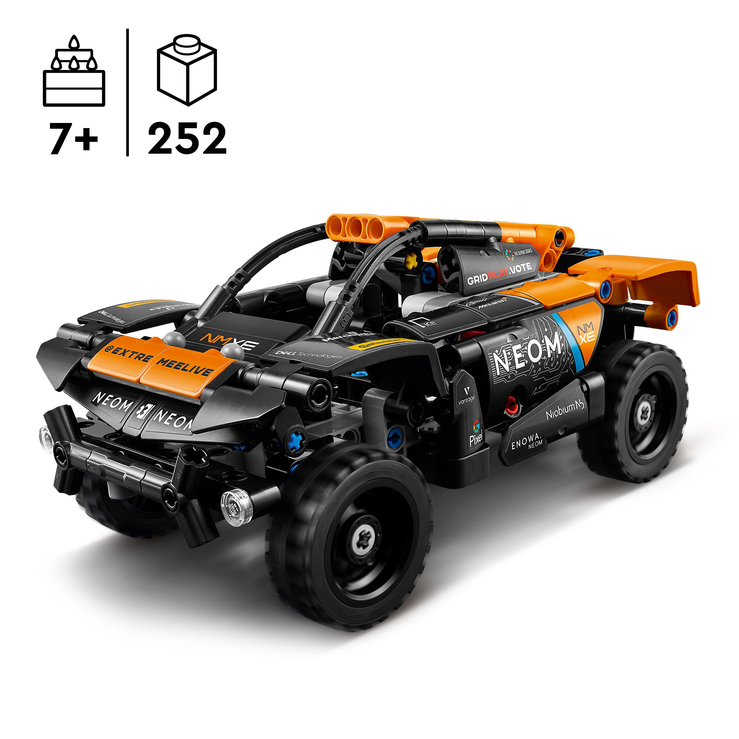 LEGO Technic NEOM McLaren Extreme E Race Car Toy For Kids, Boys